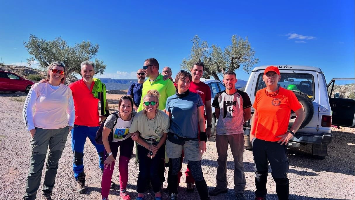 COMPAÑEROS DE CLUB EN EL CURSO DE PERFECCIONAMIENTO III